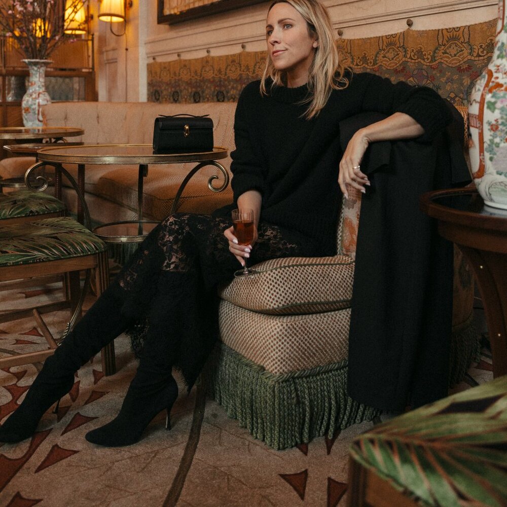 Doen Black Sheer Lace Midi Skirt - Picture 6 of 11